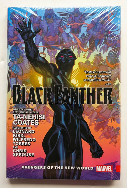 Black Panther Avengers of the New World Vol 2 HC Marvel Graphic Novel Comic Book - Very Good