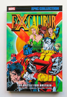 Excalibur The Battle For Britain Marvel Epic Collection Graphic Novel Comic Book - Very Good