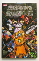The Infinity Gauntlet Deluxe Edition Marvel Graphic Novel Comic Book - Very Good
