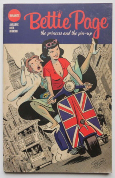 Bettie Page The Princess and the Pin-Up Dynamite Graphic Novel Comic Book - Very Good