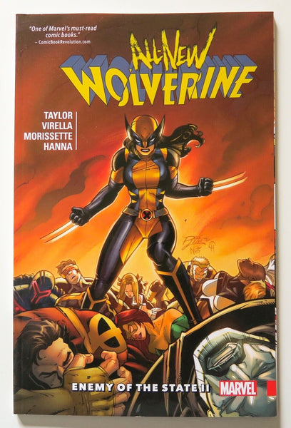 All-New Wolverine Vol. 3 Enemy of the State II Marvel Graphic Novel Comic Book - Very Good
