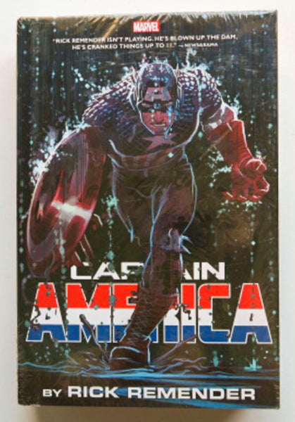 Captain America Rick Remender Hardcover Marvel Omnibus Graphic Novel Comic Book - Very Good