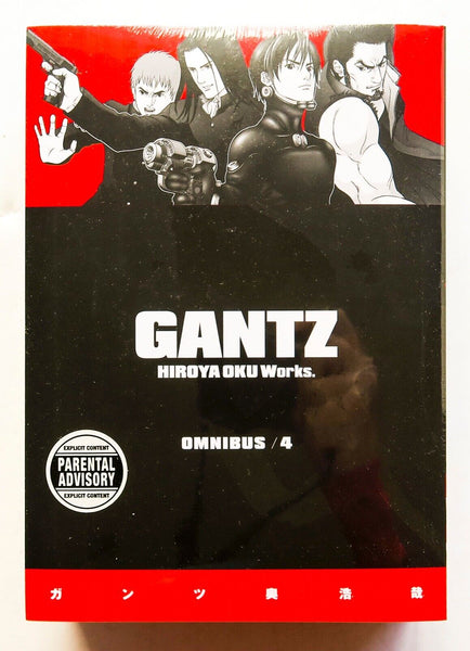 Gantz Omnibus 4 Hiroya Oku Manga NEW Dark Horse Graphic Novel Comic Book