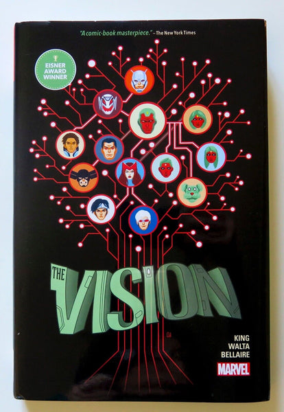 The Vision Hardcover S&D Marvel Graphic Novel Comic Book - Good