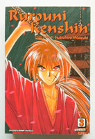 Rurouni Kenshin 3 In One Vizbig Edition NEW SJ Viz Media Manga Novel Comic Book