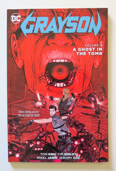 Grayson A Ghost In The Tomb Vol. 4 DC Comics Graphic Novel Comic Book - Very Good