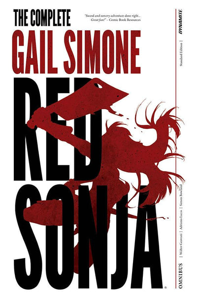 The Complete Gail Simone Red Sonja Oversized Ed HC HC Dynamite Entertainment - Very Good