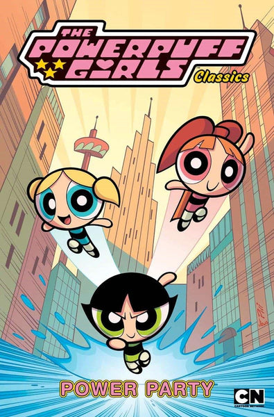 Powerpuff Girls Classics Volume 1: Power Party [Paperback] McCracken, Craig; Tartakovsky, Genndy; Moore, Jennifer; Carolan, Sean; Denson, Abby; DeCarlo, Mike; Rudish, Paul; Morrow, Cindy; Moy, Phil; Fraga, Dan and Gladden, Stephanie