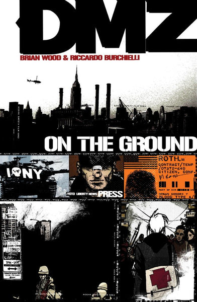 DMZ Volume 1 On the Ground TPB Vertigo - Very Good