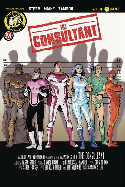 The Consultant Volume 1 TPB Action Lab Entertainment - Very Good