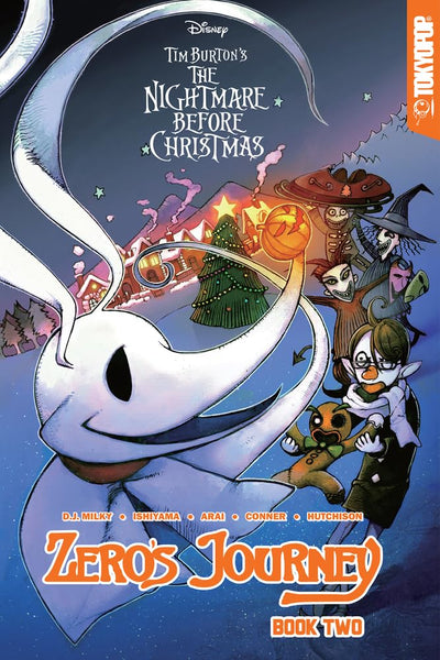 Tim Burtons The Nightmare Before Christmas Zeros Journey Book 2 TPB Disney Manga - Very Good