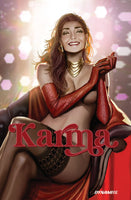 Karma Hardcover Dynamite Graphic Novel Comic Book - Very Good