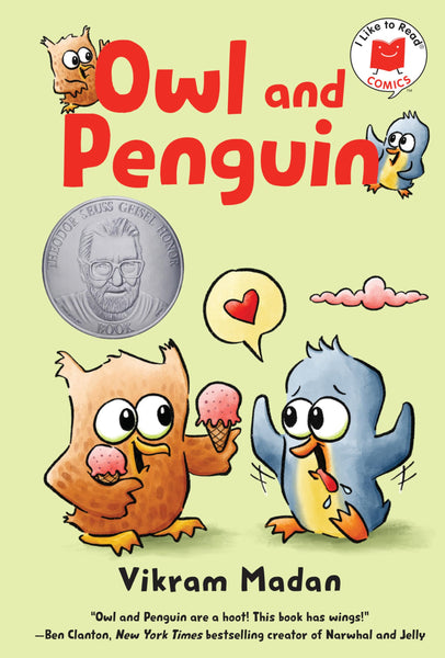 Owl and Penguin (I Like to Read Comics) [Hardcover] Madan, Vikram