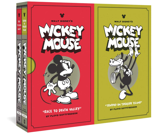 WALT DISNEY'S MICKEY MOUSE VOL 1 &2 BOX SET [Paperback] Gottfredson, Floyd; Gerstein, David and Groth, Gary