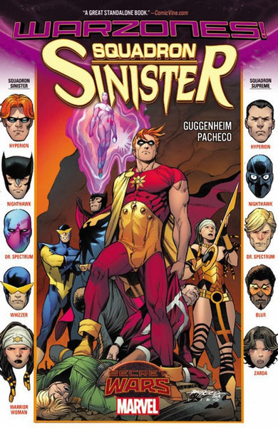 Warzones! Secret Wars Squadron Sinister TPB Marvel Comics - Very Good