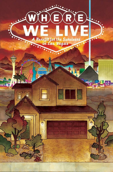 Where We Live Las Vegas Shooting Benefit Anthology TPB Image Comics - Very Good