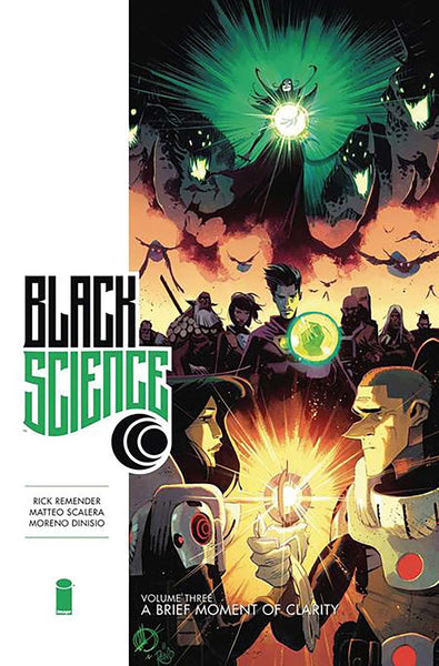 Black Science Volume 3 Brief Moment of Clarity 10th Anniversary HC Image Comics - Very Good