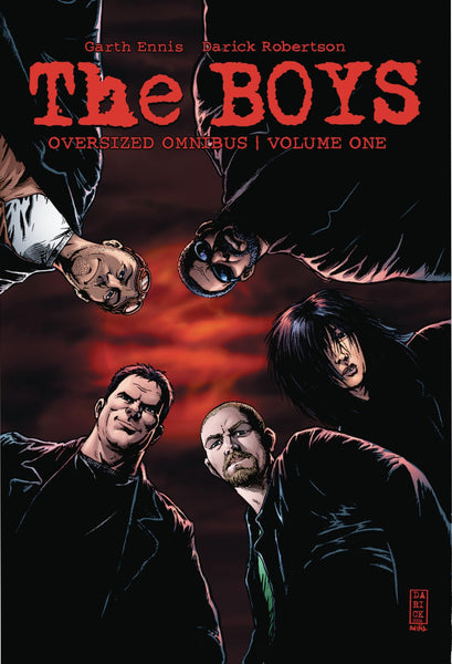 The Boys Oversized Omnibus Volume 1 Signed Edition HC Dynamite