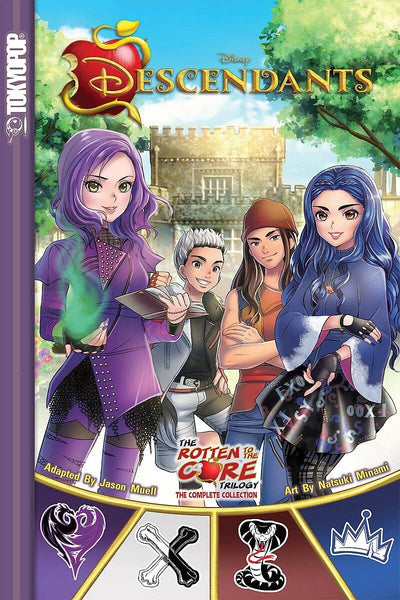 Descendants Rotten to the Core Trilogy The Complete Collection TPB Disney Manga - Very Good