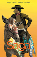 Saga Volume 8 (8) [Paperback] Vaughan, Brian K and Staples, Fiona  - Very Good