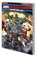 Marvel Super Heroes Larger Than Life NEW Marvel Graphic Novel Comic Book