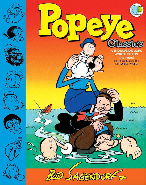 Popeye Classics A Thousand Bucks Worth of Fun Volume 5 HC IDW Publishing - Very Good