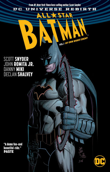 All-Star Batman Volume 1 My Own Worst Enemy Rebirth TPB DC Comics