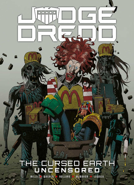 Judge Dredd The Cursed Earth Uncensored TPB 2000 AD - Very Good