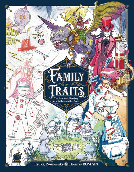 Family Traits The Fantastic Bestiary of a Father and his Sons HC Udon - Very Good