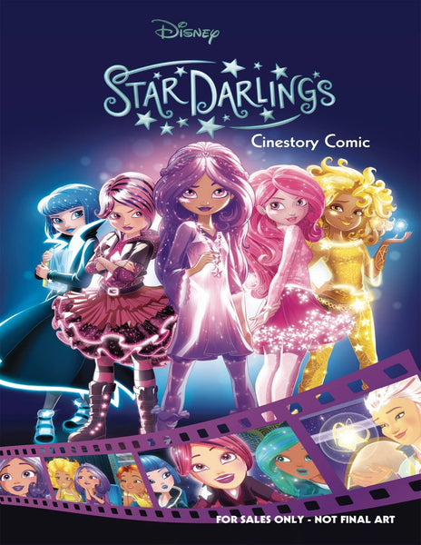 Disney Star Darlings Cinestory Comic: Volume 1 [Paperback] Disney  - Very Good