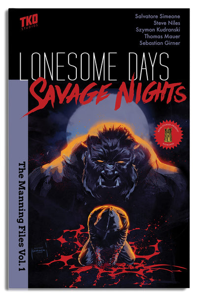 Lonesome Days Savage Nights TPB TKO Studios. - Very Good