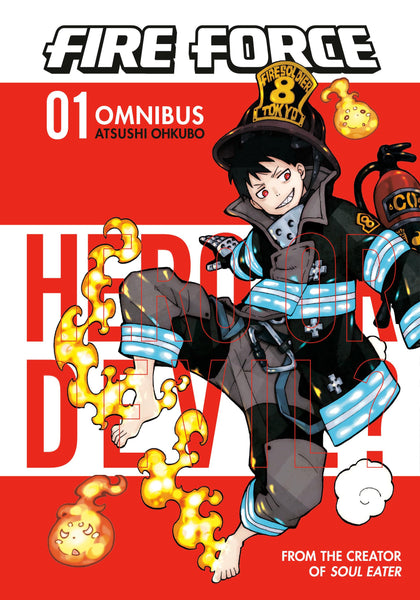 Fire Force Omnibus 1 (Vol. 1-3) [Paperback] Ohkubo, Atsushi