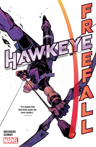 Hawkeye Freefall S&D Marvel Graphic Novel Comic Book - Good