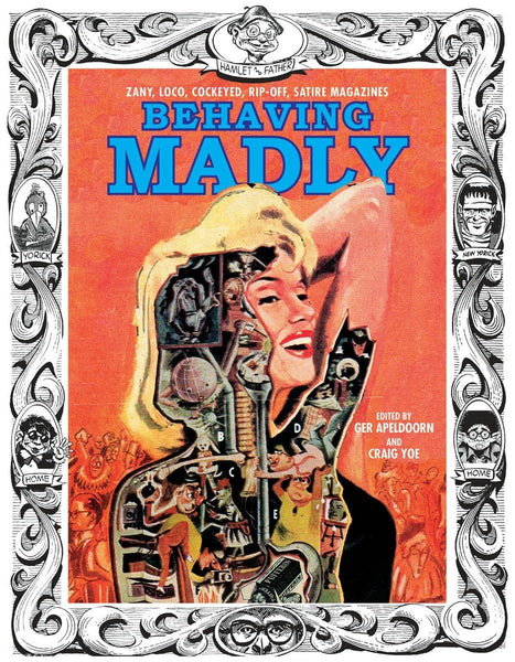 Behaving Madly Zany Loco Cockeyed Rip-off Satire Magazines HC IDW Publishing - Very Good