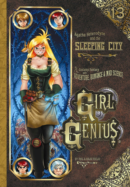 Girl Genius Book 13 Agatha Heterodyne and the Sleeping City TPB Studio Foglio - Very Good