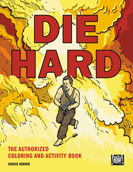 Die Hard The Authorized Coloring and Activity Book TPB Harper Paperbacks - Very Good