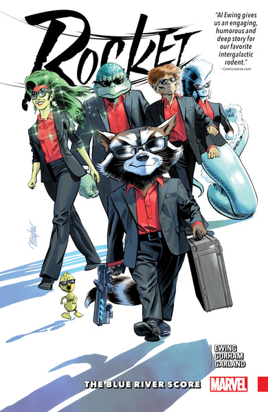 Rocket The Blue River Score NEW Marvel Graphic Novel Comic Book