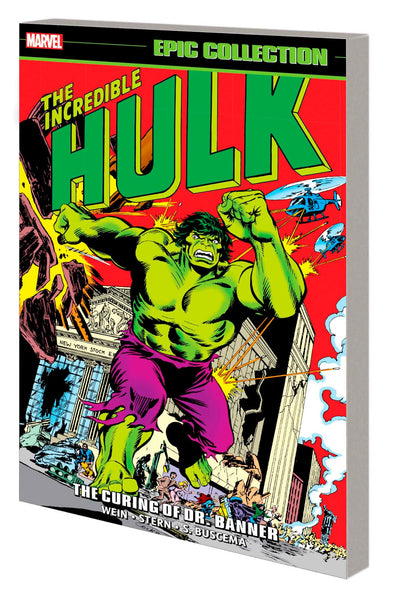 INCREDIBLE HULK EPIC COLLECTION THE CURING OF DR BANNER TPB Marvel Comics