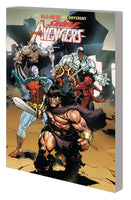Savage Avengers Vol. 1 Time Is The Sharpest Edge Marvel Graphic Novel Comic Book - Very Good