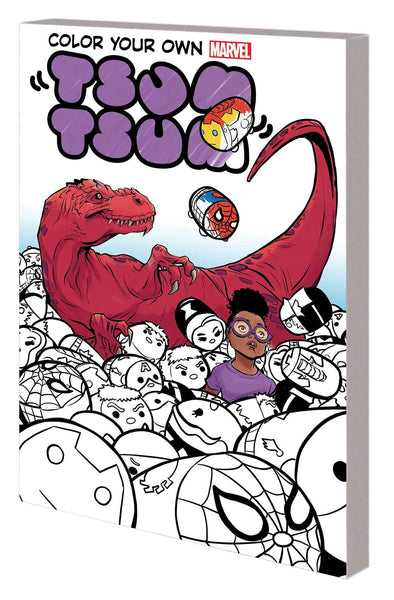 Color Your Own Marvel Tsum Tsum Baldeon, David; Pallot, Terry; Hanna, Scott; Samnee, Chris and Dodson, Terry  - Very Good