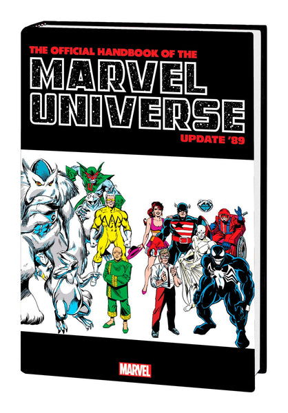 OFFICIAL HANDBOOK OF THE MARVEL UNIVERSE UPDATE '89 OMNIBUS HC Marvel Comics