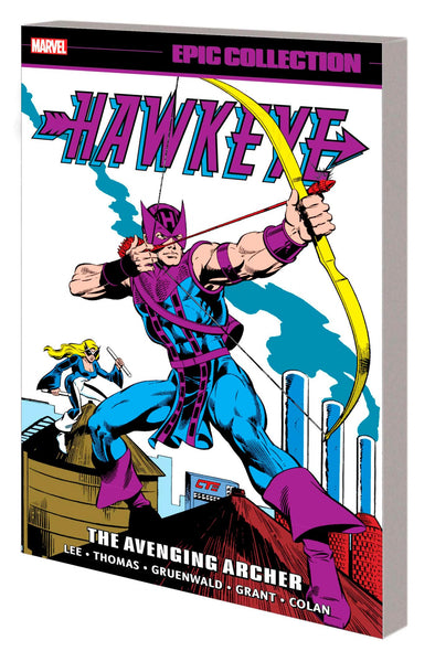 HAWKEYE THE AVENGING ARCHER EPIC COLLECTION TPB Marvel Comics