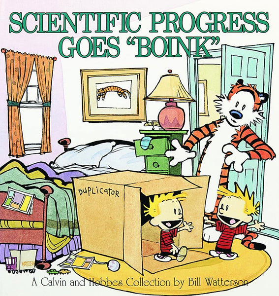 Scientific Progress Goes Boink Calvin and Hobbes TPB Andrews McMeel Publishing - Very Good