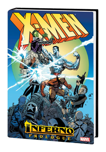 X-Men Inferno Prologue Hardcover Marvel Omnibus Graphic Novel Comic Book - Very Good