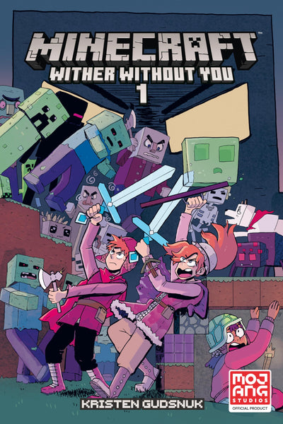 Minecraft: Wither Without You Volume 1 (Graphic Novel) [Paperback] Gudsnuk, Kristen  - Very Good