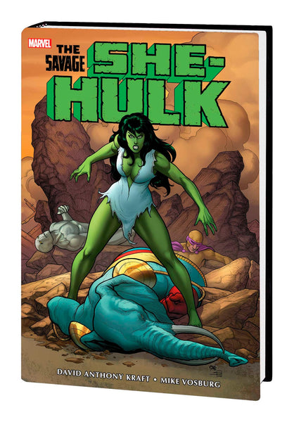 THE SAVAGE SHE-HULK OMNIBUS HC Marvel Comics - Very Good