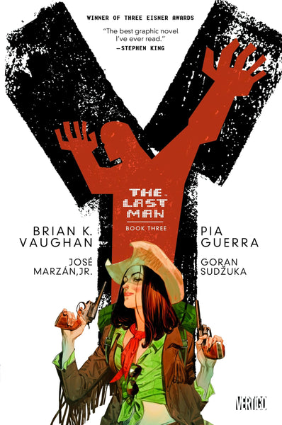 Y The Last Man Book Three TPB DC Vertigo - Very Good