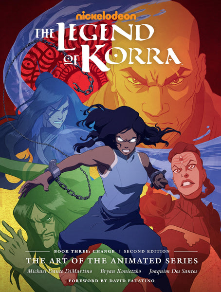 The Legend of Korra: The Art of the Animated Series--Book Three: Change (Second Edition) [Hardcover] DiMartino, Michael Dante and Konietzko, Bryan  - Very Good