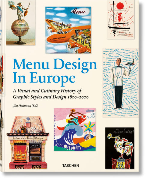 Menu Design in Europe HC TASCHEN