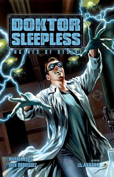 Doktor Sleepless 1 Engines of Desire HC Avatar Press - Very Good